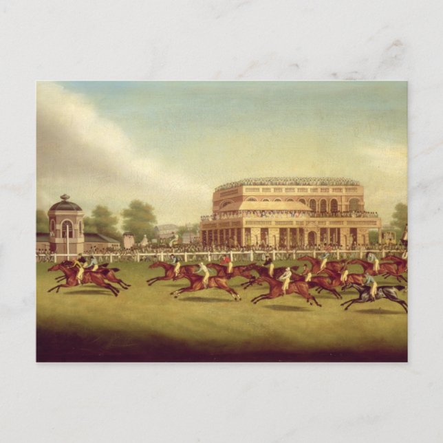 The Doncaster St. Leger of 1812 - The Finish (afte Postcard (Front)