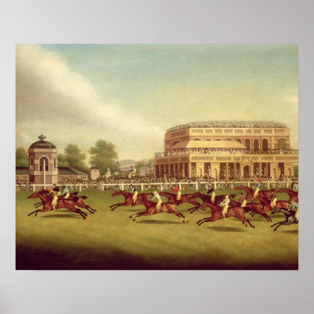 The Doncaster St. Leger of 1812 - The Finish (afte Poster (Front)