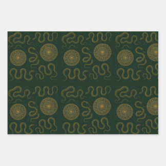 The Đông Sơn Serpent Wrapping Paper Sheets