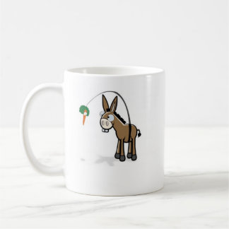 The Donkey and the carrot Coffee Mug