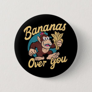 The Donkey Kong ,Bananas Over You Button