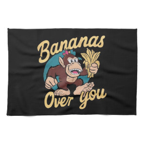 The Donkey Kong ,Bananas Over You Kitchen Towel
