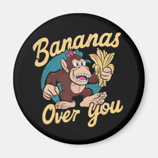 The Donkey Kong ,Bananas Over You Magnet