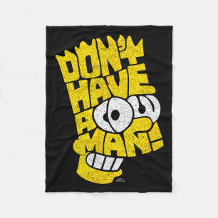 The Don't Have A Cow Man Fleece Blanket