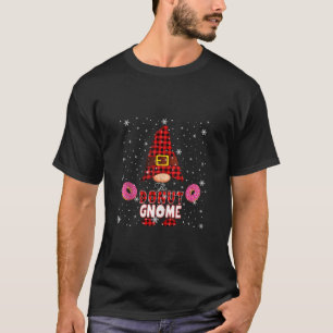 The Donut Gnome Christmas Costume Donuts Lover Fam T-Shirt