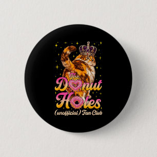The donut holes fan club funny cat meme button