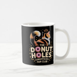 The Donut Holes Fan Club Funny Cat Meme Donut Coffee Mug