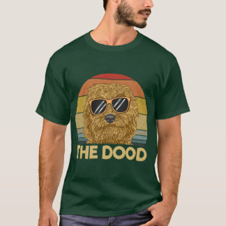 The Dood Retro Pet Golden Doodle Gift Funny Golden T-Shirt