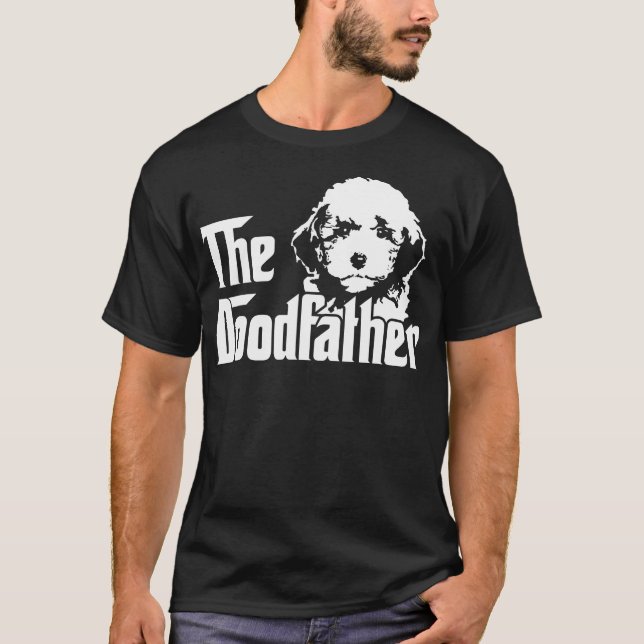 The Doodfather - Funny Dog Goldendoodle Labradoodl T-Shirt (Front)