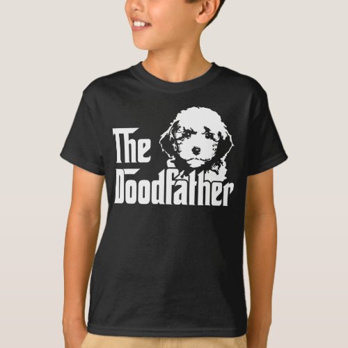 The Doodfather _ Funny Dog Goldendoodle Labradoodl T_Shirt