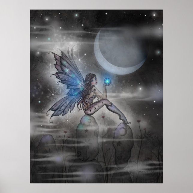 The Doodler Mystical Fairy Poster Print (Front)
