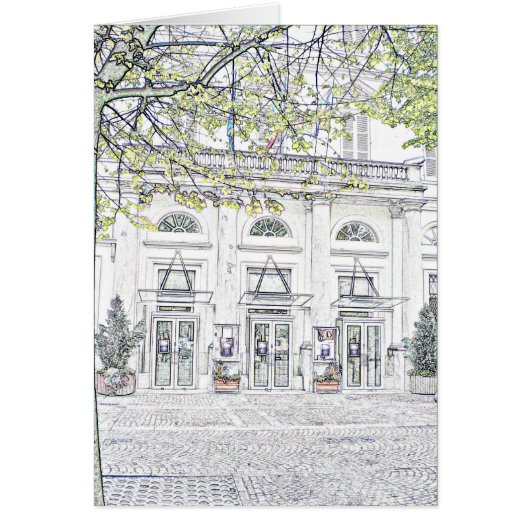 The doors open at 7.00 cards (Front)