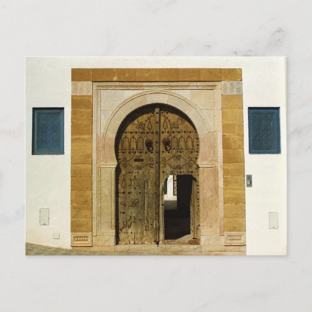 The Doorway: Tunisia Postcard (Front)