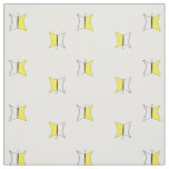 The Double Colored Wings of a special &quot;B&quot; I saw! Fabric