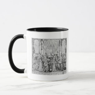 The Double Marriage in Louis XIII  to Anne Mug
