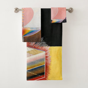 The Dove by Hilma af Klint Bath Towel Set
