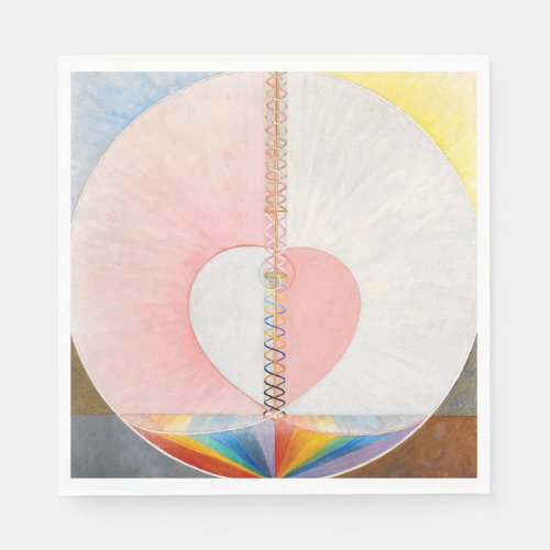 The Dove by Hilma af Klint Napkins