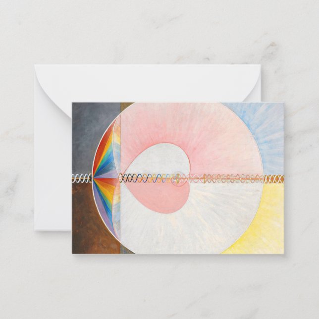 The Dove by Hilma af Klint Note Card (Front)