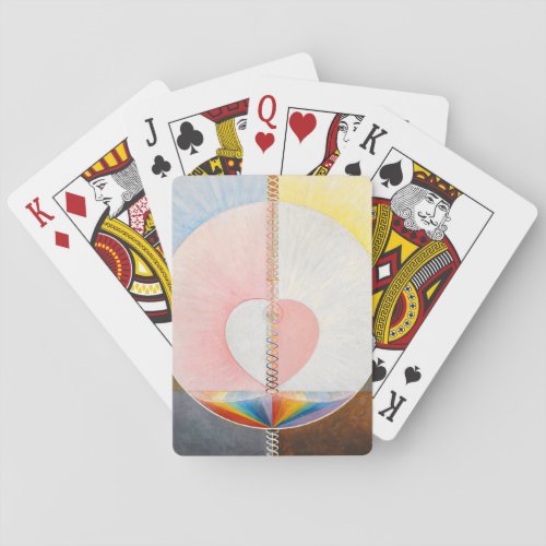 The Dove by Hilma af Klint Playing Cards