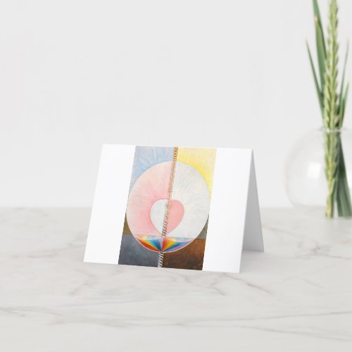 The Dove by Hilma af Klint Thank You Card