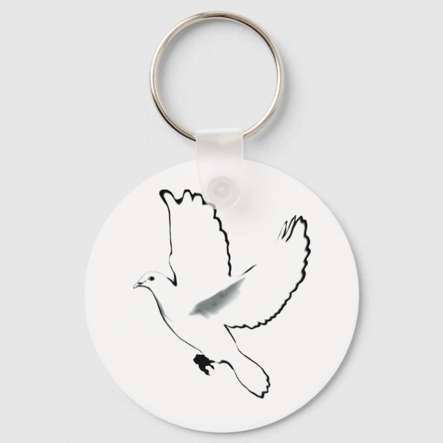 The Dove Keychain (Front)