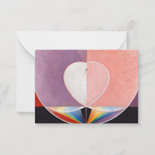 The Dove, No.2. by Hilma af Klint Note Card