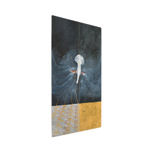 The Dove, No 5   Hilma af Klint Metal Print