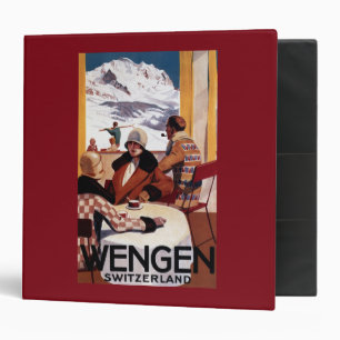 The Downhill Club Promotional Poster 3 Ring Binder