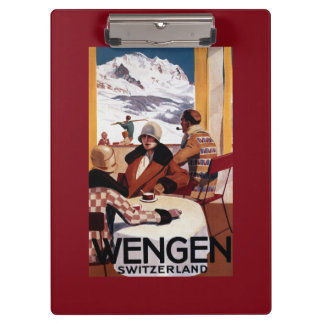 The Downhill Club Promotional Poster Clipboard
