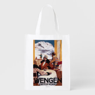 The Downhill Club Promotional Poster Reusable Grocery Bag
