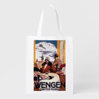 The Downhill Club Promotional Poster Reusable Grocery Bag