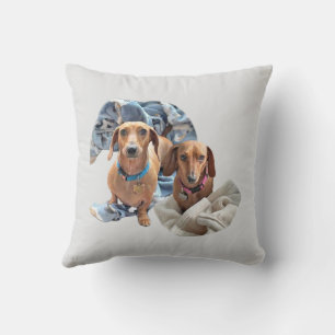 The Doxies Throw Pillow