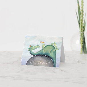 The dragon and the bird card