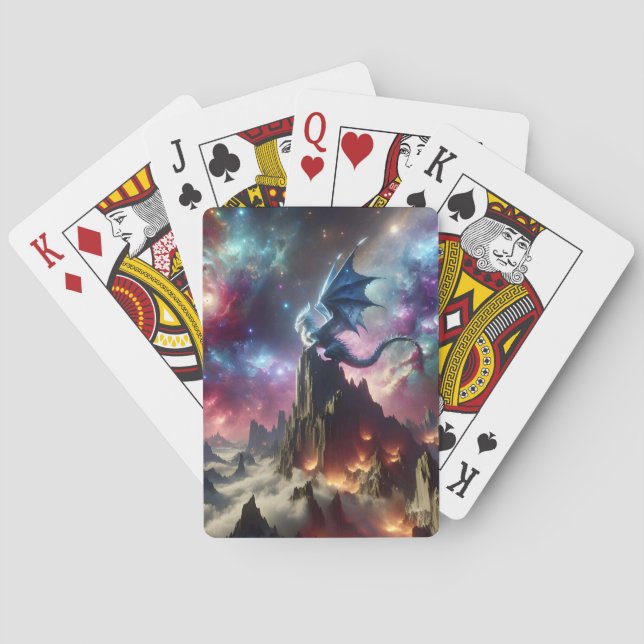 The Dragon and The Stars Poker Cards (Back)