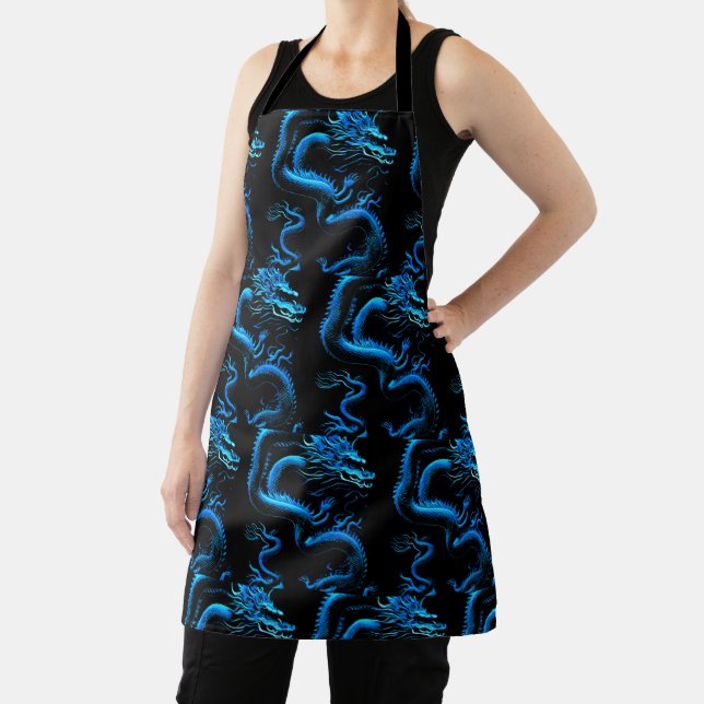 The Dragon Blue Apron (Insitu)