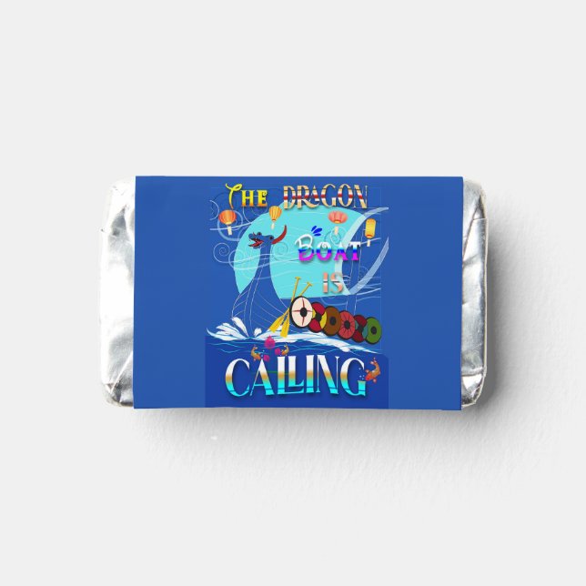 The Dragon Boat Is Calling Hershey's Miniatures (Back)