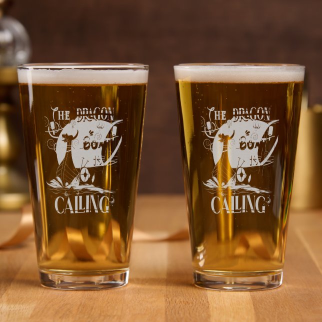 The Dragon Boat Is Calling Pint Glass (Party)