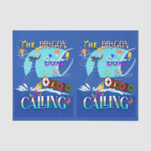 The Dragon Boat Is Calling Tissue Paper