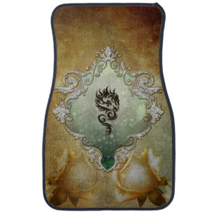 The dragon car floor mat