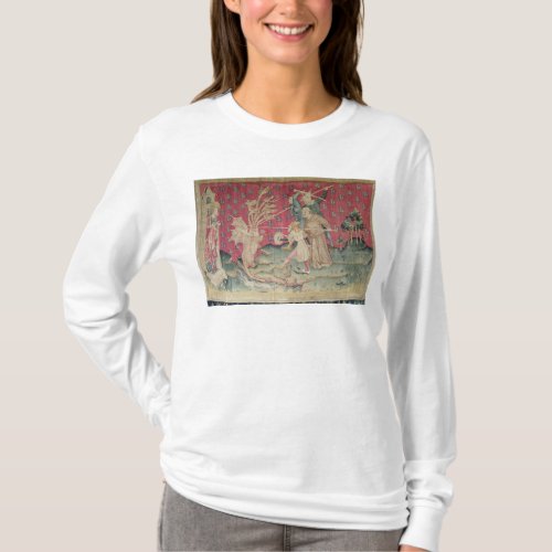 The Dragon Fighting with the Servants of God T_Shirt