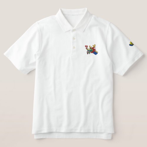 the dragon  golf shirt