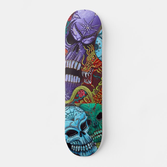 The Dragon Guardians Skateboard Deck (Front)