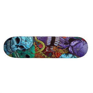 The Dragon Guardians Skateboard Deck