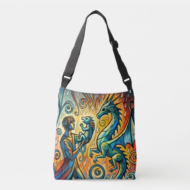  the dragon keeper crossbody bag (Front)