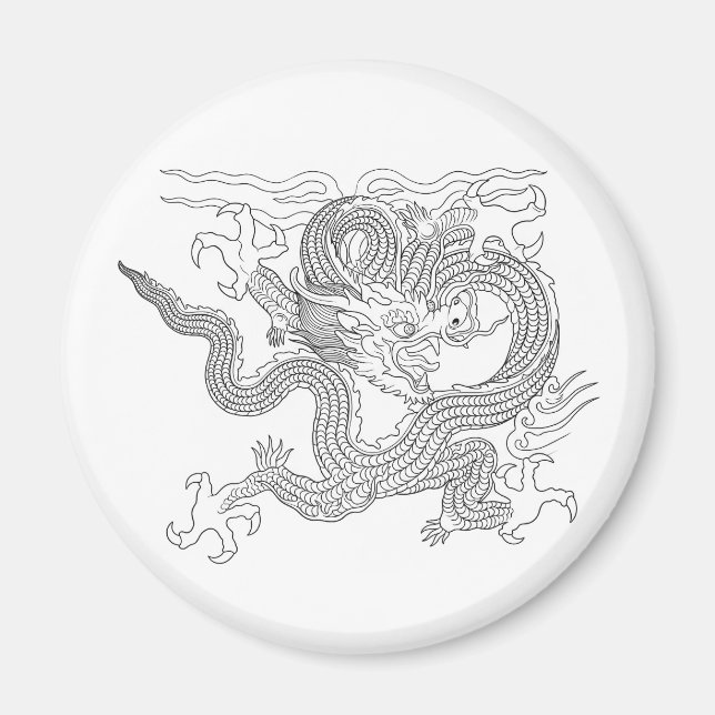 The Dragon Magnet (Front)