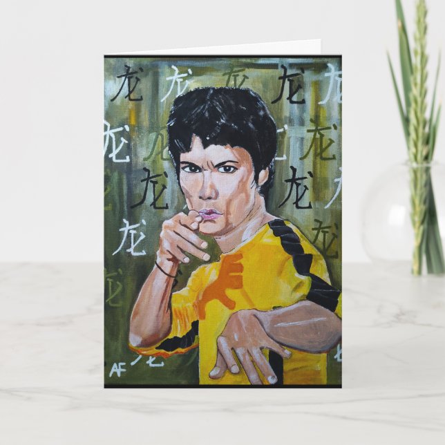 The Dragon Painting by Alfred Fox Card (Front)