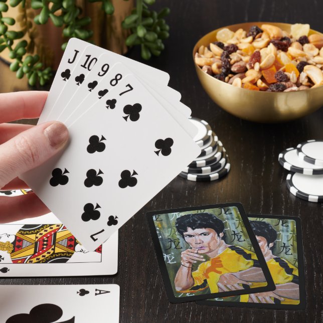 The Dragon Painting by Alfred Fox Poker Cards (In Situ)