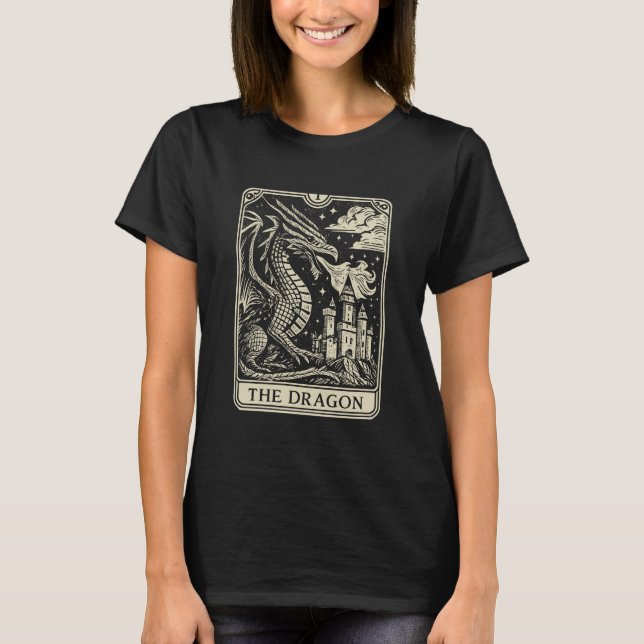 The Dragon Tarot Card T-Shirt (Front)
