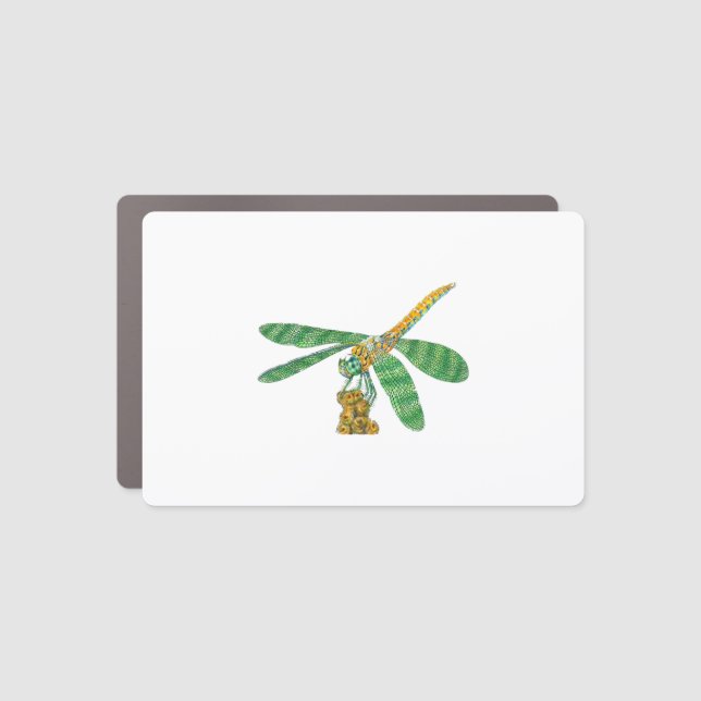 the dragonfly   car magnet (Front)