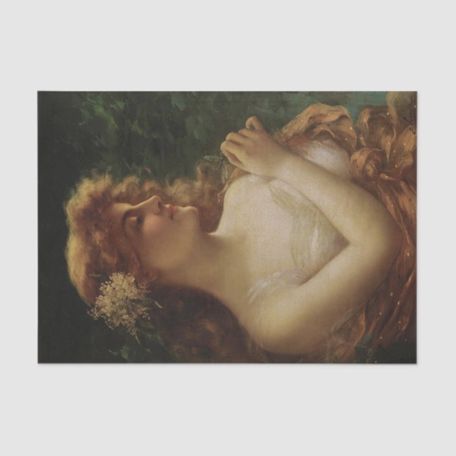 The dragonfly decoupage tissue paper (Front)